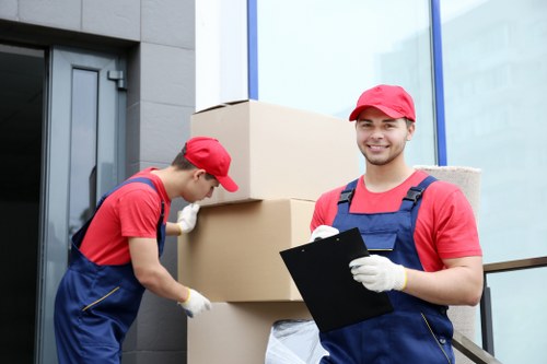 Packing boxes and moving supplies for a Lambeth home move