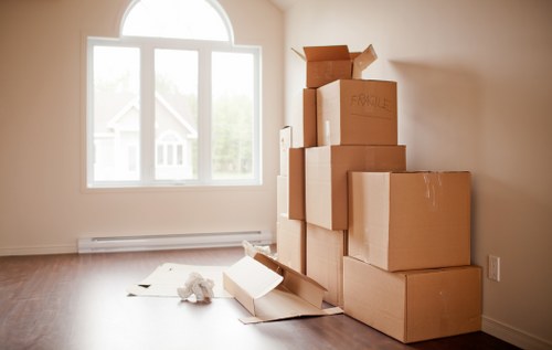 Careful packing service for a local family home in Lambeth